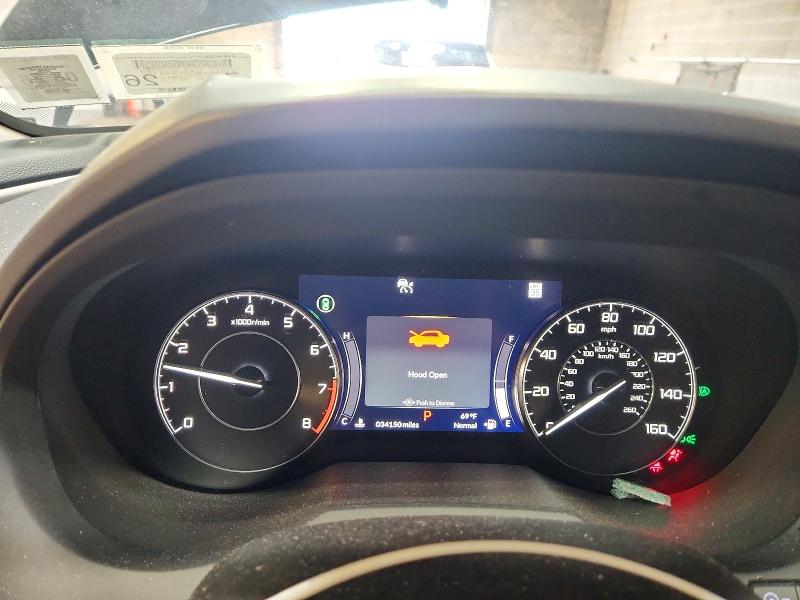 2023 Acura Rdx VIN 5J8TC2H34PL017246 COPART salvage auction — SIDE, Ny - Mv-907A Salvage Certificate, sold $11,200 on 2026-07-06 (photo 9)