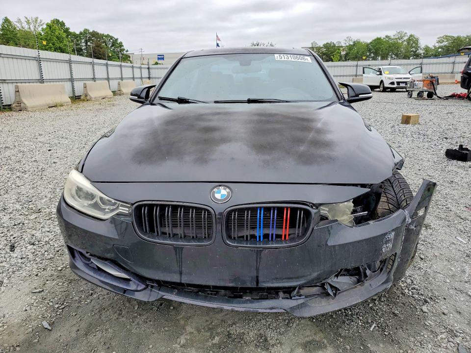 2014 BMW 3er VIN WBA3A5G54ENP29022 COPART salvage auction — FRONT END, Sc - Cert Of Title-Salvage, sold $1,700 on 2026-07-27 (photo 5)