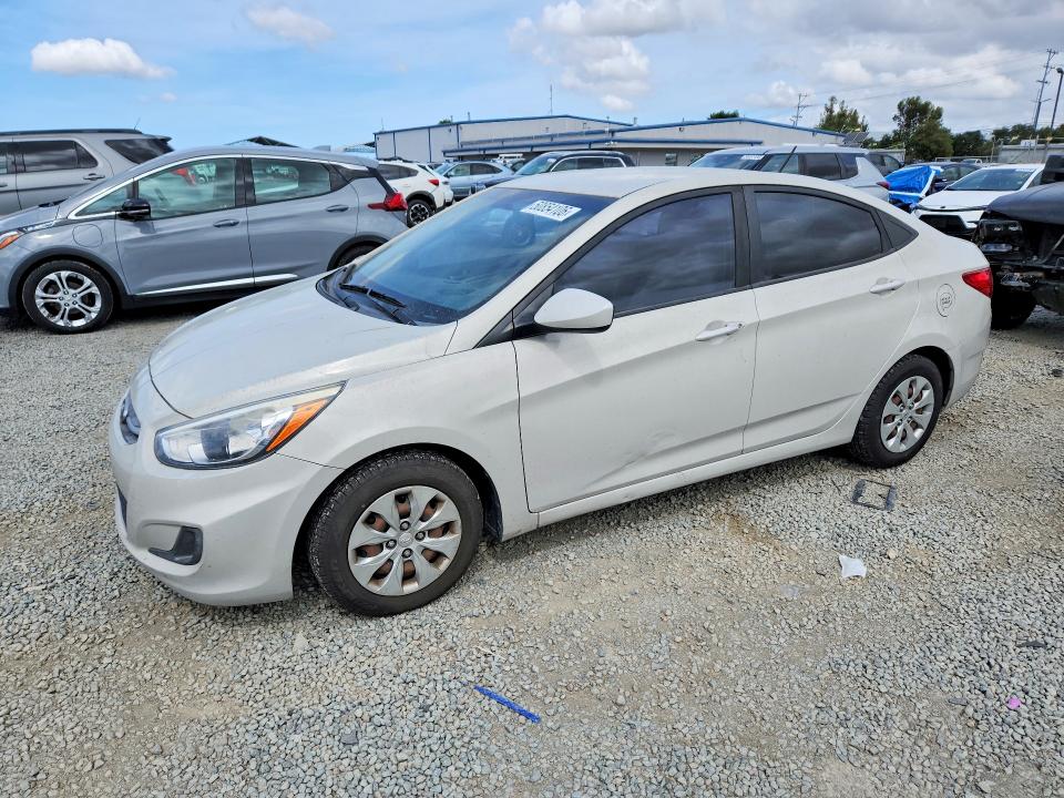 2016 Hyundai Accent VIN KMHCT4AE6GU090839 COPART salvage auction — MINOR DENT/SCRATCHES, Ca - Dis/Dlr/Exp Only Clean Title, sold $1,400 on 2026-07-17 (photo 1)