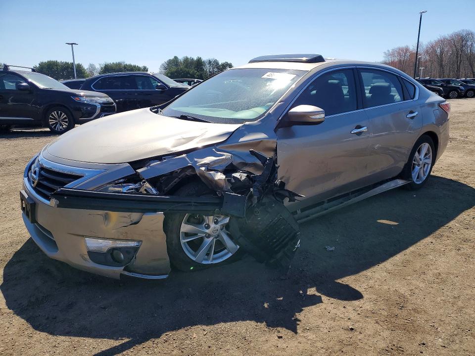 2014 Nissan Altima VIN 1N4AL3AP0EC120577 COPART salvage auction — FRONT END, Ct - Cert Of Title-Parts Only Salva, sold $450 on 2026-07-02 (photo 1)