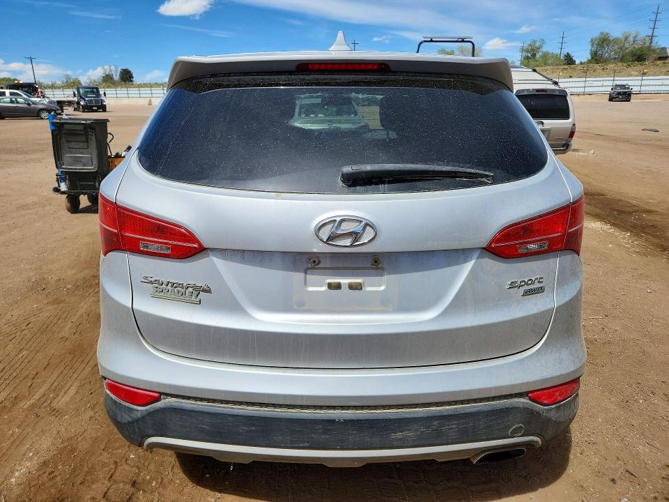 2015 Hyundai Santa fe VIN 5XYZTDLB1FG292697 COPART salvage auction — FRONT END, Co - Salvage Title, sold $1,750 on 2026-07-13 (photo 6)