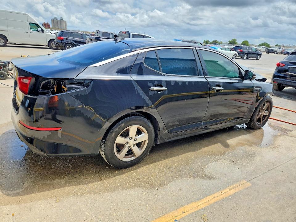 2015 Kia Optima VIN 5XXGM4A75FG485166 COPART salvage auction — FRONT END, Ms - Cert Of Title-Salvaged, sold $175 on 2026-07-08 (photo 3)