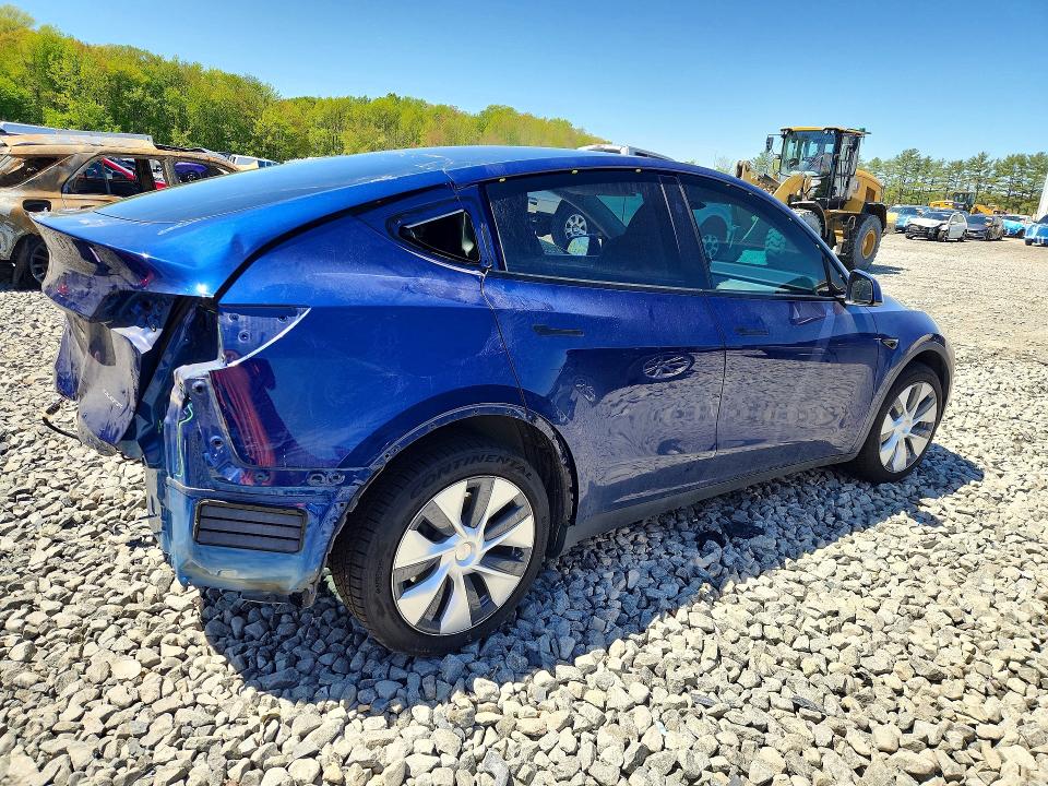 2023 Tesla Model y VIN 7SAYGDEE2PA159298 COPART salvage auction — REAR END, Nj - Cert Of Title-Salvage, sold $10,000 on 2026-07-20 (photo 3)