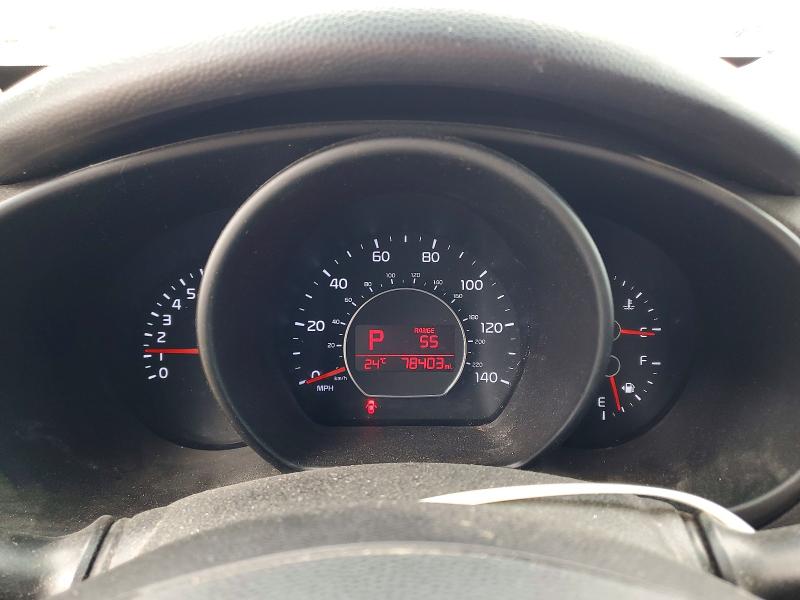 2019 Kia Soul VIN KNDJN2A22K7690460 COPART salvage auction — HAIL, Id - Salvage Certificate Of Title, sold $2,900 on 2026-07-22 (photo 9)