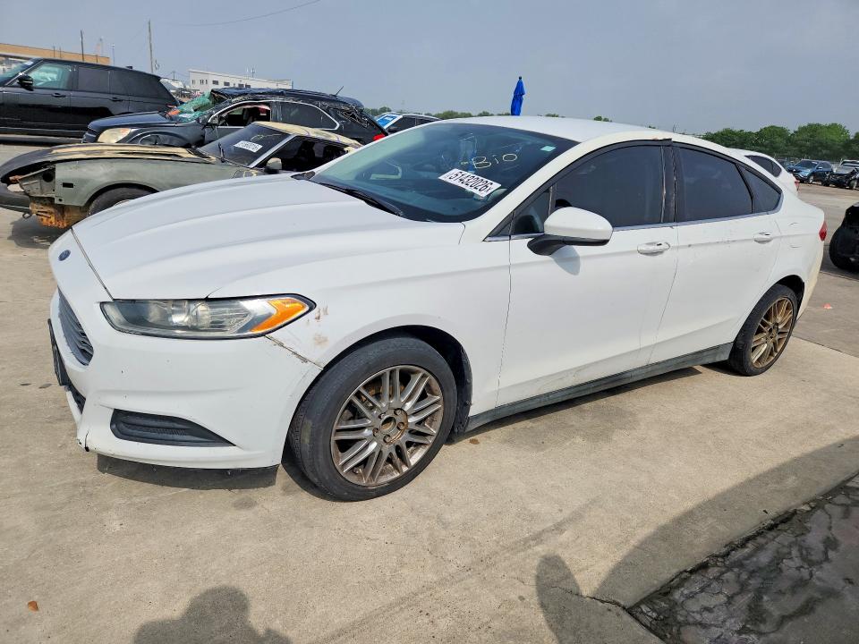 2014 Ford Fusion VIN 1FA6P0G78E5352378 — COPART salvage auction photo
