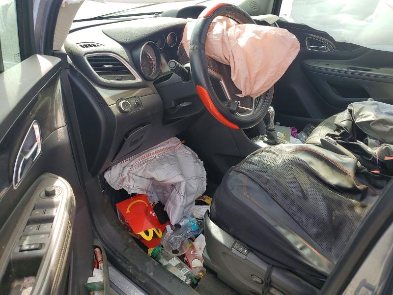 2015 Buick Encore VIN KL4CJCSB5FB149182 COPART salvage auction — FRONT END, Nc - Salvage Certificate Of Title, sold $200 on 2026-07-09 (photo 8)