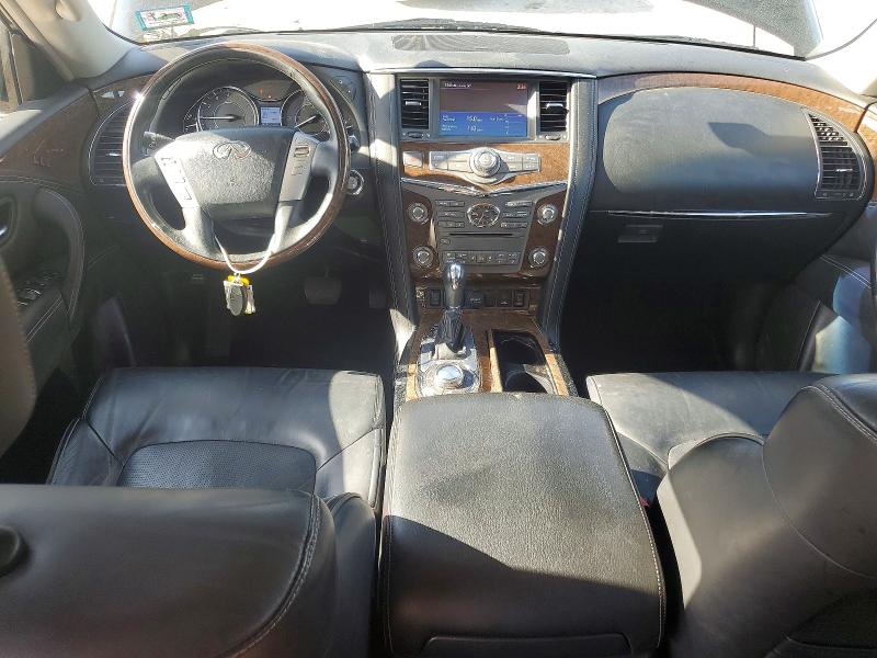 2017 Infiniti Qx80 VIN JN8AZ2NEXH9157573 COPART salvage auction — NORMAL WEAR, Nj - Clean Title Export Only, sold $2,550 on 2026-08-24 (photo 8)
