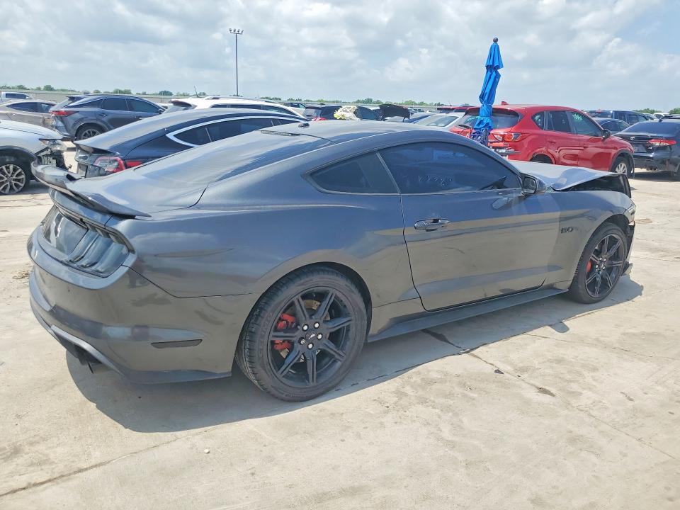 2019 Ford Mustang VIN 1FA6P8CF2K5192585 COPART salvage auction — FRONT END, TX - SALVAGE VEHICLE TITLE, sold $8,600 on 2026-07-30 (photo 3)