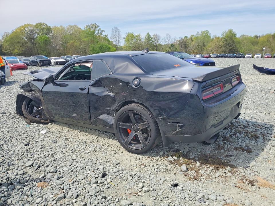 2017 Dodge Challenger VIN 2C3CDZC99HH635715 COPART salvage auction — FRONT END, Nc - Salvage Certificate Of Title, sold $11,200 on 2026-07-29 (photo 2)