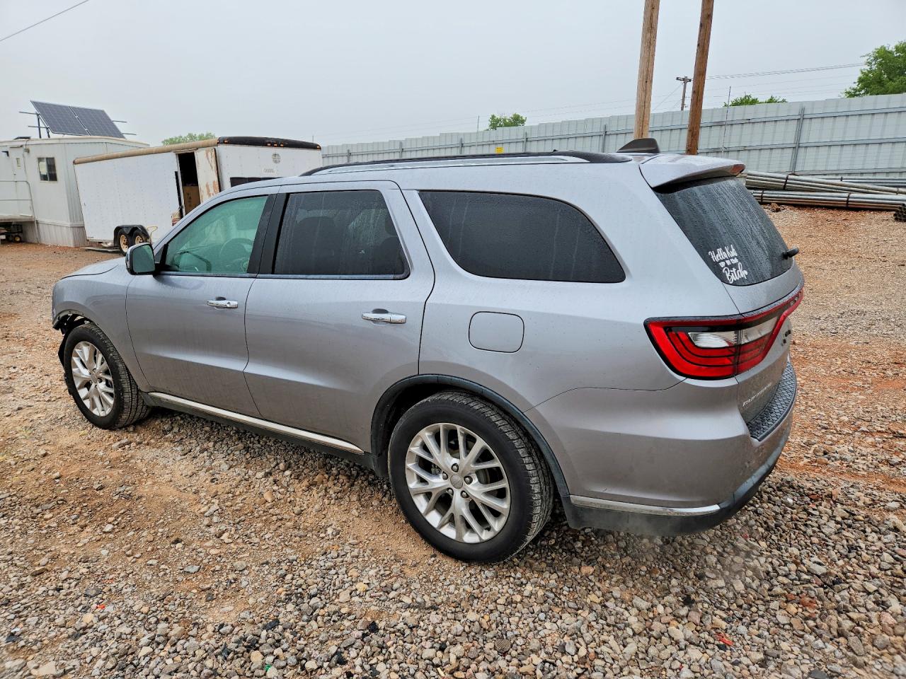 2017 Dodge Durango VIN 1C4RDHAG2HC680550 COPART salvage auction — Front End, ID - SALVAGE CERTIFICATE OF TITLE, sold $2,950 on 2026-07-09 (photo 2)