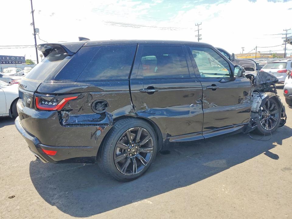 2022 Land rover RANGE ROVER VIN SALWR2SU9NA234871 COPART salvage auction — FRONT END, Ca - Salvage Certificate, sold $5,400 on 2026-07-13 (photo 3)