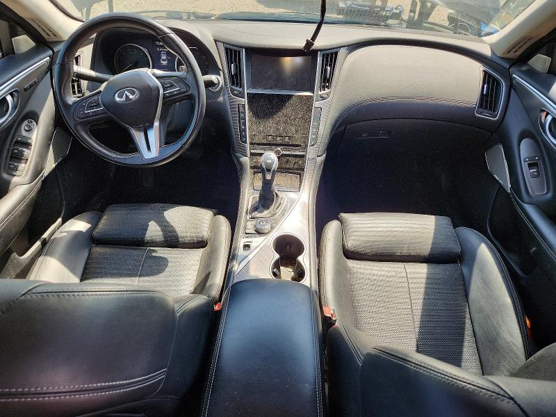 2019 Infiniti Q50 VIN JN1EV7AP5KM518275 COPART salvage auction — FRONT END, NC - SALVAGE CERTIFICATE OF TITLE, sold $5,900 on 2026-07-27 (photo 8)