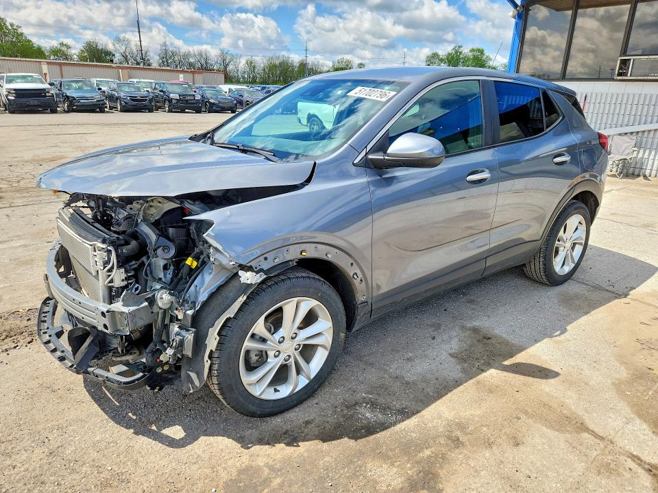 2022 Buick Encore VIN KL4MMBS23NB110269 COPART salvage auction — FRONT END, Mi - Scrap Certificate Of Title, sold $2,900 on 2026-07-13 (photo 1)