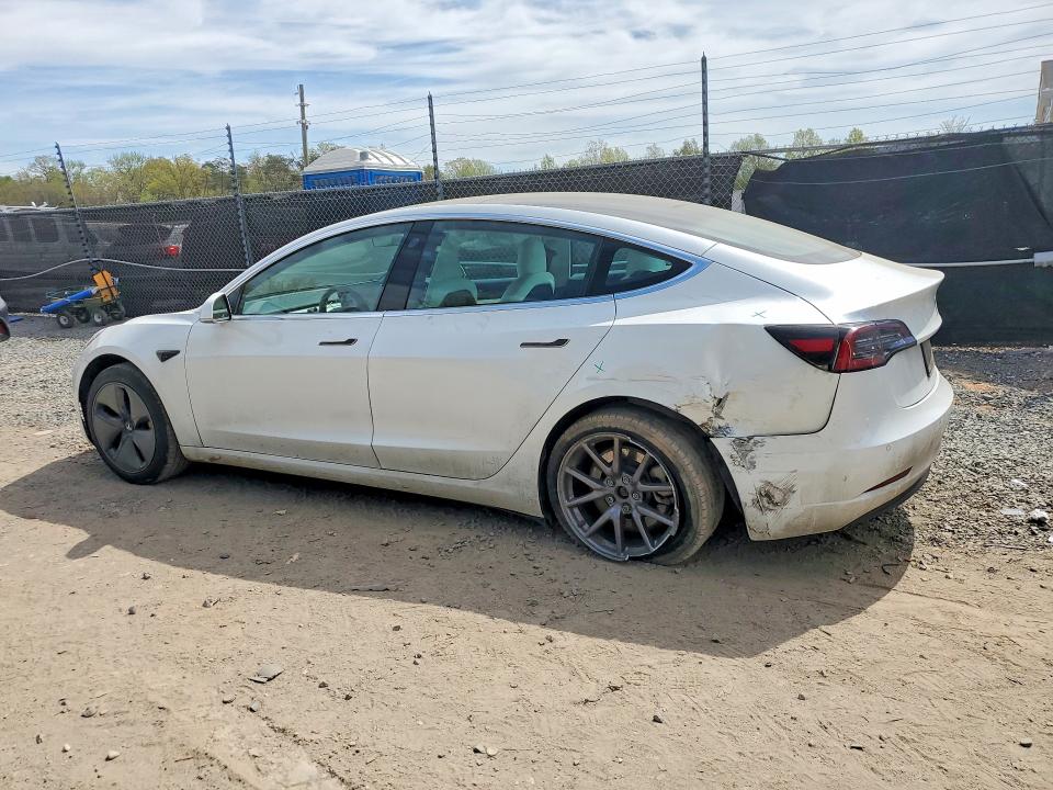 2020 Tesla Model 3 VIN 5YJ3E1EA3LF740976 COPART salvage auction — REAR END, Md - Cert Of Salvage > 75% Damage, sold $4,450 on 2026-07-15 (photo 2)