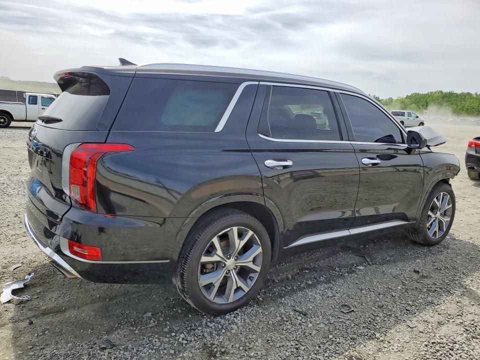 2021 Hyundai VIN KM8R54HE8MU175574 COPART salvage auction — FRONT END, SC - CERT OF TITLE-SALVAGE, sold $2,750 on 2026-07-08 (photo 3)