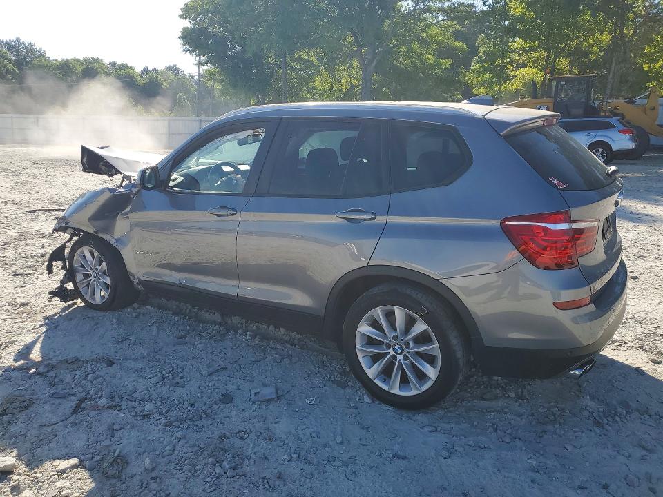 2017 BMW X3 VIN 5UXWX9C37H0T20488 COPART salvage auction — FRONT END, Ga - Cert Of Title-Salvage, sold $925 on 2026-07-29 (photo 2)