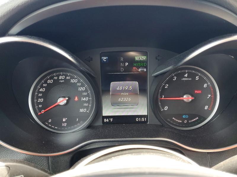 2019 Mercedes-Benz GLC-Class VIN WDC0G5EB6KF494667 COPART salvage auction — Rear End, HI - CERTIFICATE OF SALVAGE, sold $3,250 on 2026-06-22 (photo 9)