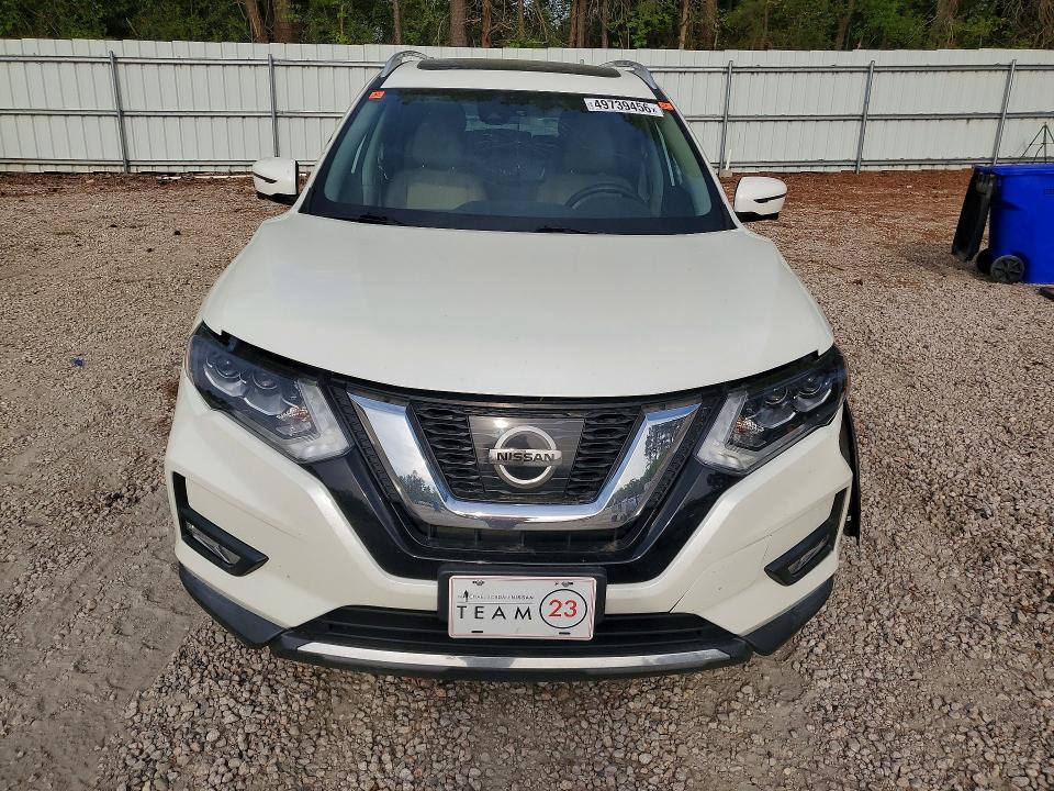 2017 Nissan Rogue VIN 5N1AT2MT0HC888895 COPART salvage auction — FRONT END, Nc - Salvage Certificate Of Title, sold $3,250 on 2026-07-10 (photo 5)