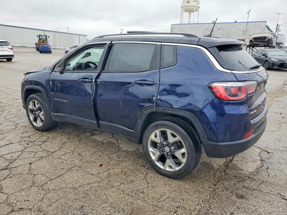 2020 Jeep Compass VIN 3C4NJDCB3LT234292 COPART salvage auction — ROLLOVER, Il - Salvage Certificate, sold $1,650 on 2026-07-03 (photo 2)