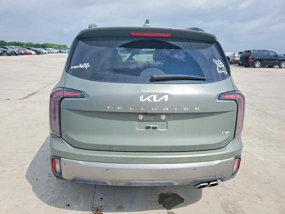 2023 Kia Telluride VIN 5XYP5DGC2PG360012 COPART salvage auction — FRONT END, Tx - Salvage Vehicle Title, sold $7,300 on 2026-07-16 (photo 6)