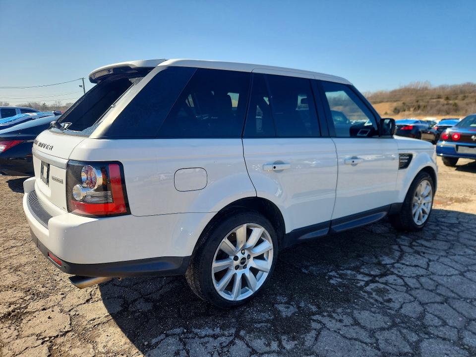 2012 Land rover RANGE ROVER VIN SALSH2E40CA759215 COPART salvage auction — HAIL, Il - Salvage Certificate, sold $1,600 on 2026-07-10 (photo 3)