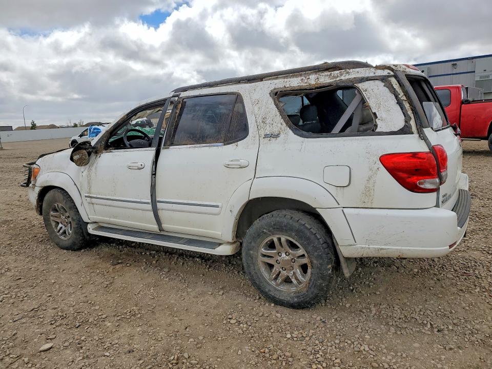2005 Toyota Sequoia VIN 5TDBT44A55S241308 COPART salvage auction — ROLLOVER, Mn - Cert Of Title-Prior Salvage, sold $499 on 2026-07-06 (photo 2)