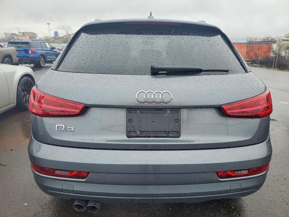 2017 Audi Q3 VIN WA1BCCFS4HR009392 COPART salvage auction — FRONT END, HI - CERTIFICATE OF SALVAGE, sold $1,200 on 2026-07-27 (photo 6)