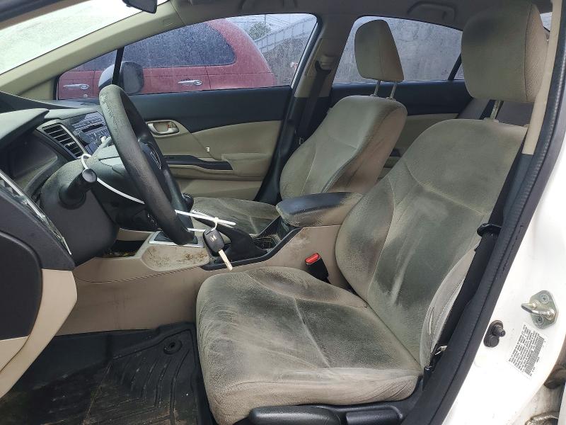 2013 Honda Civic VIN 19XFB2E52DE002298 COPART salvage auction — MECHANICAL, KY, sold $1,100 on 2026-07-10 (photo 7)