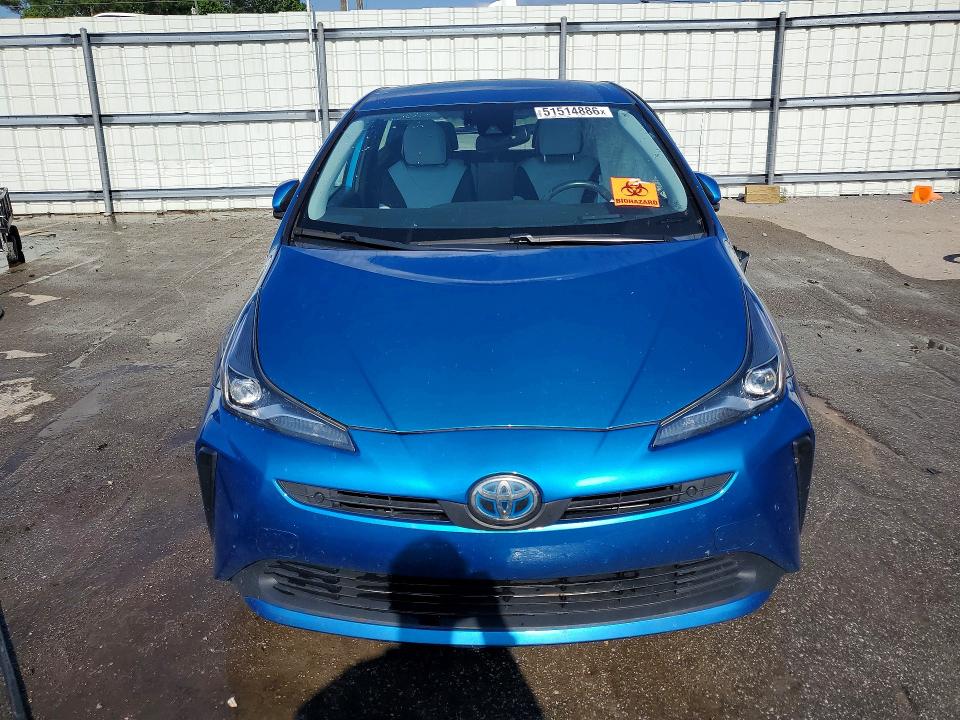 2021 Toyota Prius VIN JTDKAMFU7M3136184 COPART salvage auction — SIDE, Al - Cert Of Title-Salvage Title, sold $4,750 on 2026-07-23 (photo 5)