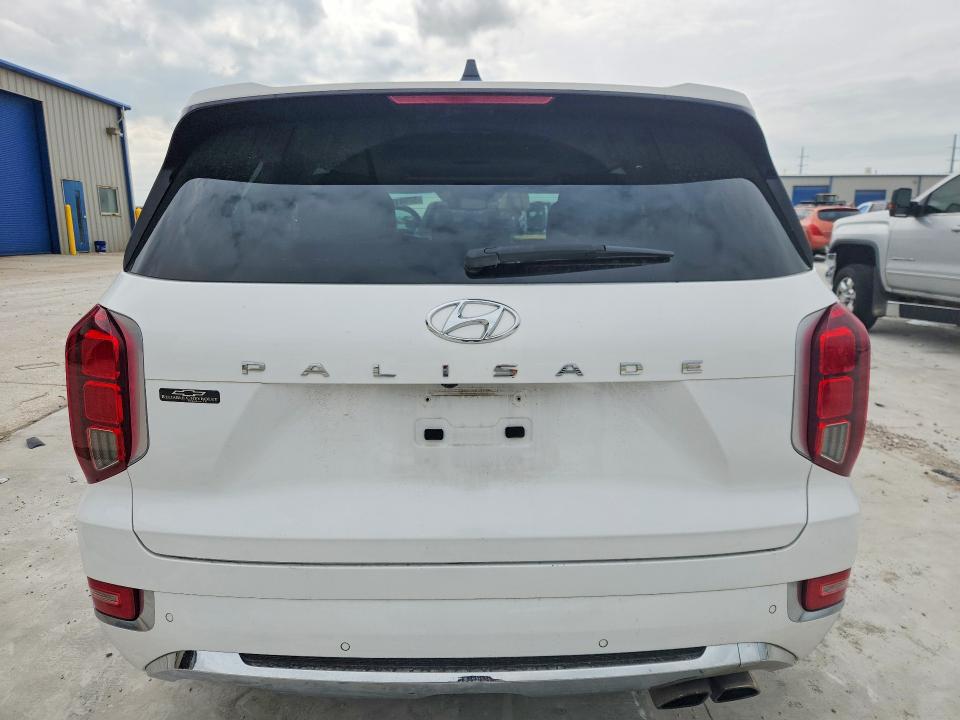 2020 Hyundai Palisade VIN KM8R54HE7LU085735 COPART salvage auction — FRONT END, Tx - Certificate Of Title, sold $9,200 on 2026-07-24 (photo 6)