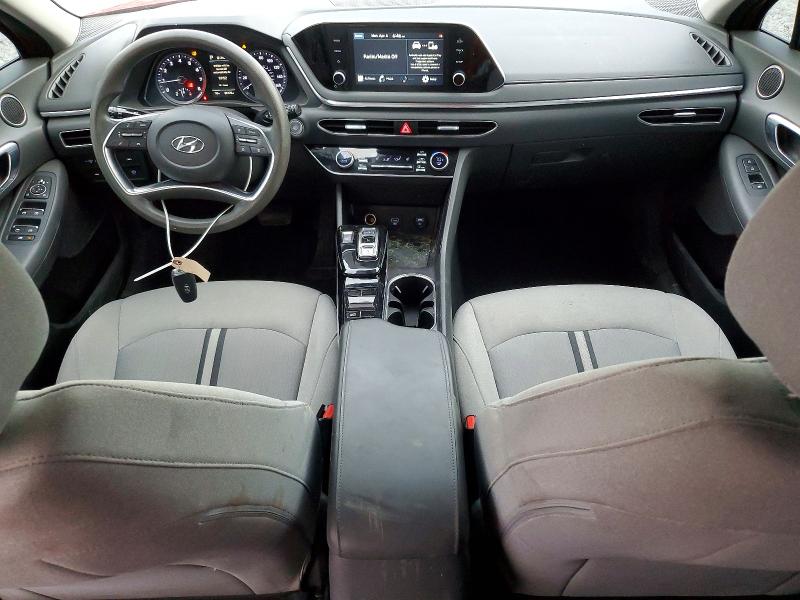 2021 Hyundai Sonata VIN 5NPEL4JA5MH064250 COPART salvage auction — REAR END, Nv - Salvage Title, sold $5,100 on 2026-07-15 (photo 8)