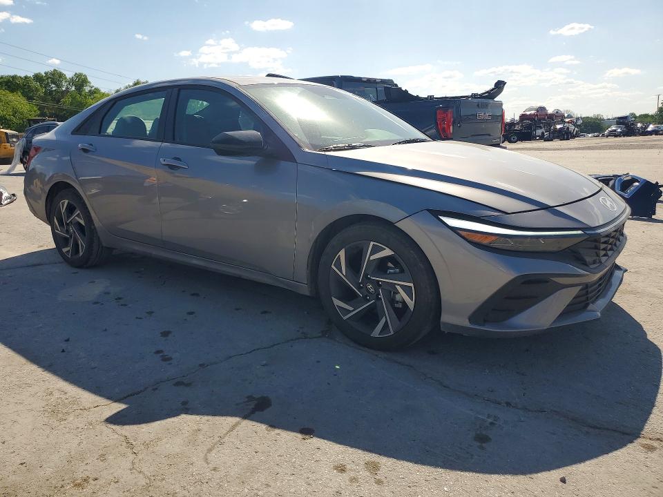 2025 Hyundai Elantra VIN KMHLM4DGXSU060858 COPART salvage auction — FRONT END, TN - SALVAGE CERTIFICATE, sold $5,100 on 2026-07-27 (photo 4)