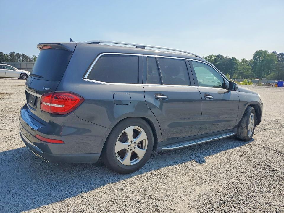 2017 Mercedes-benz Gls-klasse VIN 4JGDF6EE3HA752655 COPART salvage auction — MECHANICAL, Ga - Certificate Of Title, sold $9,700 on 2026-07-29 (photo 3)
