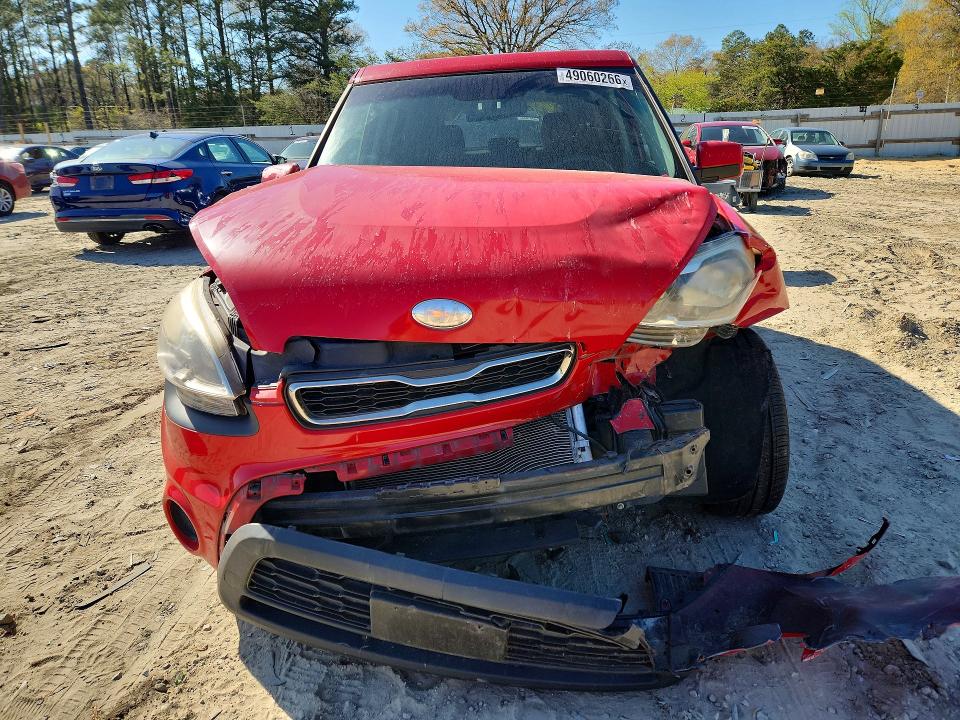 2013 Kia Soul VIN KNDJT2A56D7611276 COPART salvage auction — FRONT END, Md - Cert Of Salvage > 75% Damage, sold $325 on 2026-07-14 (photo 5)