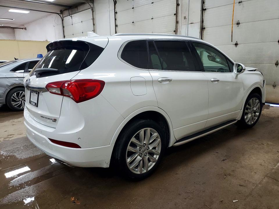 2019 Buick Envision VIN LRBFX4SX7KD033014 COPART salvage auction — FRONT END, Mi - Certificate Of Title, sold $650 on 2026-07-22 (photo 3)