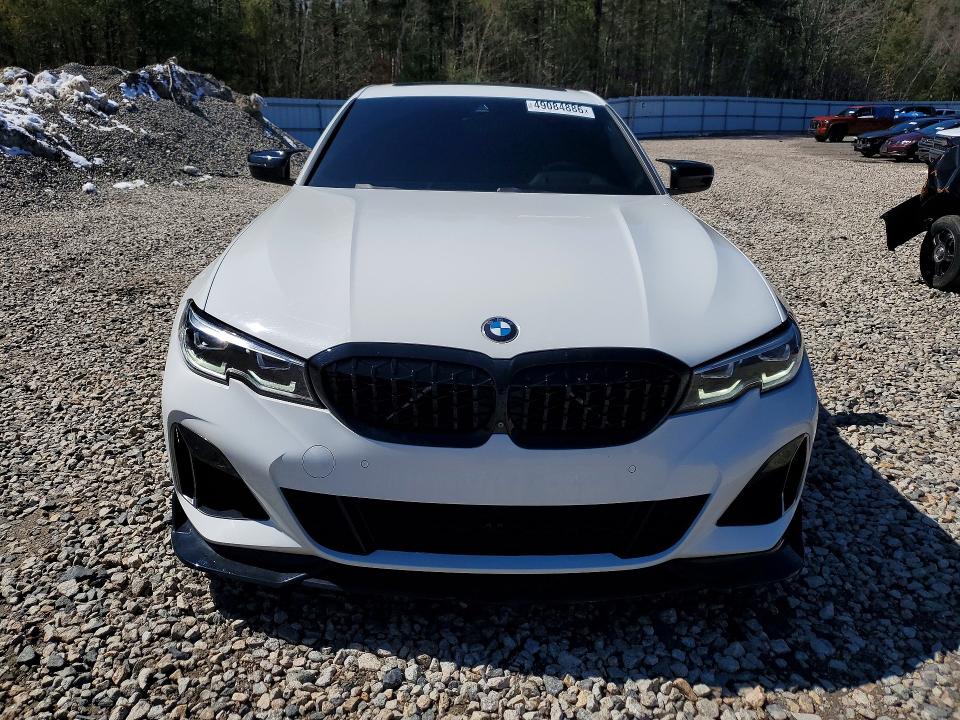 2020 BMW M3 VIN WBA5U9C07LFH68201 COPART salvage auction — MECHANICAL, Me - Cert Of Title-Salvage Collisio, sold $2,550 on 2026-07-30 (photo 5)
