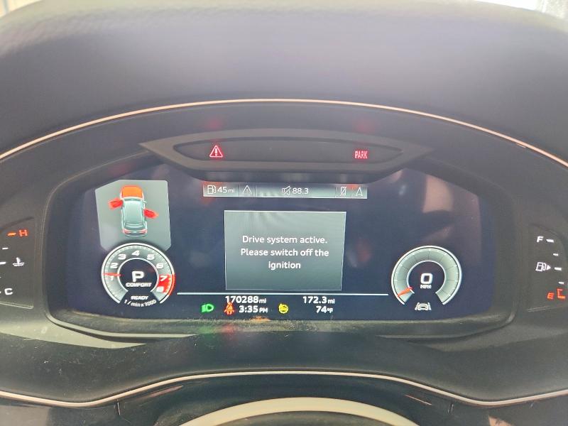 2021 Audi Q7 VIN WA1LJAF78MD038024 COPART salvage auction — MINOR DENT/SCRATCHES, Ny - Certificate Of Title (P), sold $15,800 on 2026-07-27 (photo 9)