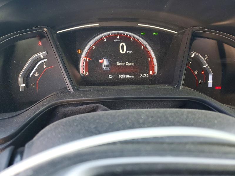 2019 Honda Civic VIN SHHFK7G45KU225166 COPART salvage auction — SIDE, Nj - Cert Of Title-Salvage, sold $5,600 on 2026-07-27 (photo 9)