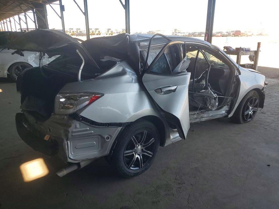 2015 Toyota Corolla VIN 5YFBURHE8FP195751 COPART salvage auction — ALL OVER, Az - Cert Of Title - Salvage, sold $850 on 2026-07-06 (photo 3)