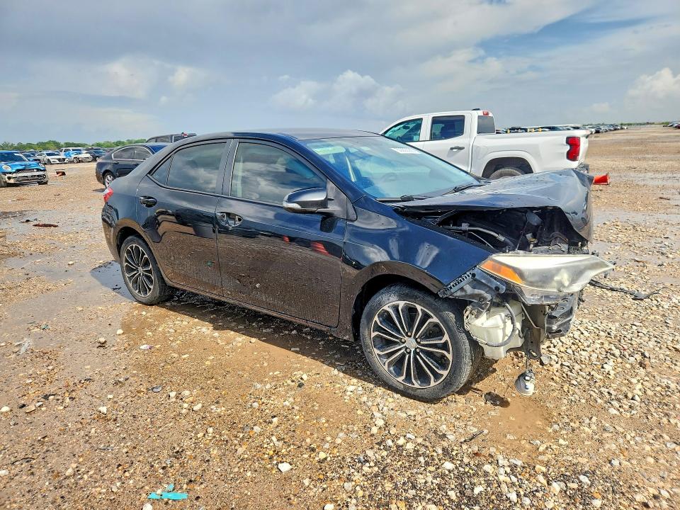 2014 Toyota Corolla VIN 5YFBURHE7EP034998 COPART salvage auction — FRONT END, Tx - Salvage Vehicle Title, sold $1,250 on 2026-07-09 (photo 4)