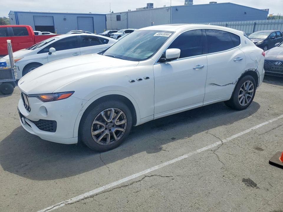 2020 Maserati Levante VIN ZN661YUA9LX344817 COPART salvage auction — REAR END, Ca - Salvage Certificate, sold $8,900 on 2026-07-17 (photo 1)