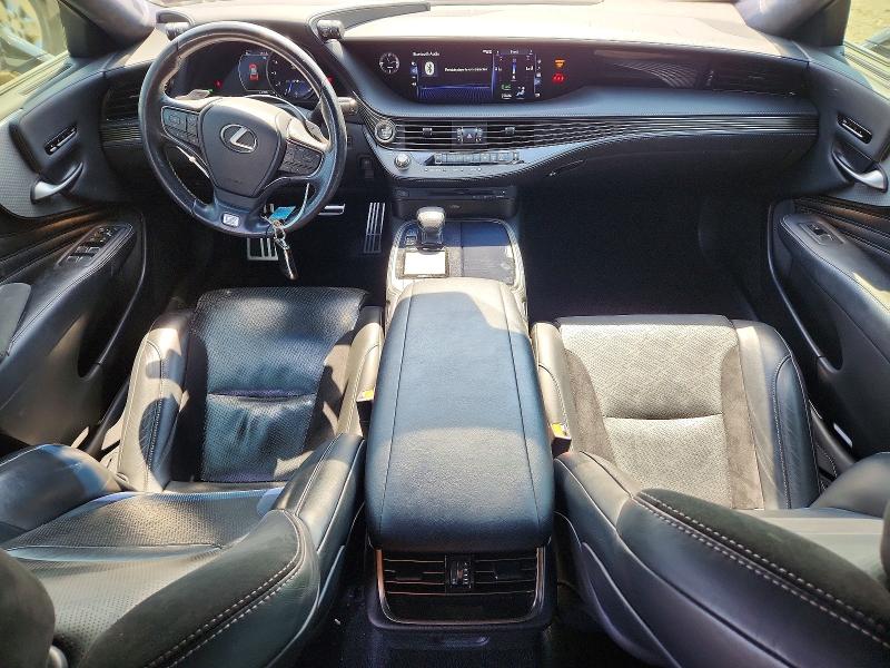 2018 Lexus Ls 500 VIN JTHB51FF8J5005753 COPART salvage auction — REAR END, MD - CERT OF SALVAGE > 75% DAMAGE, sold $17,500 on 2026-09-01 (photo 8)