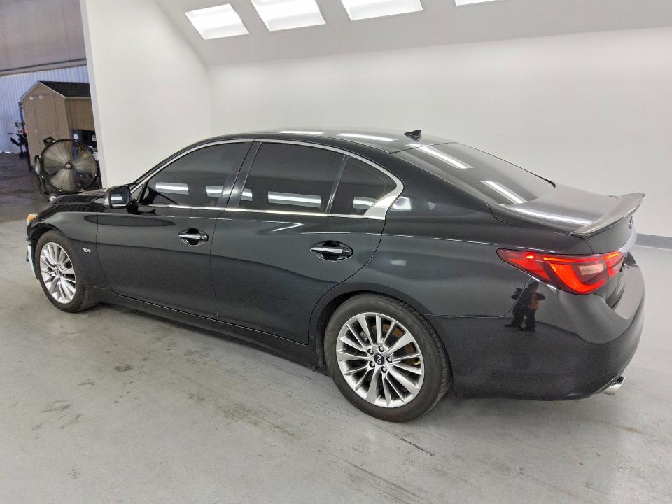 2019 Infiniti Q50 VIN JN1EV7APXKM517235 COPART salvage auction — FRONT END, Ca - Certificate Of Title, sold $1,650 on 2026-07-28 (photo 2)