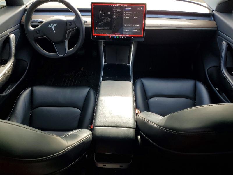 2019 Tesla Model 3 VIN 5YJ3E1EA0KF483001 COPART salvage auction — HAIL, Ks - Cert Of Title-Salvage, sold $8,700 on 2026-07-09 (photo 8)