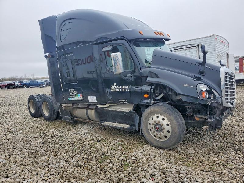 2017 Freightliner Cascadia VIN 3AKJGLDR1HDHL8141 COPART salvage auction — FRONT END, ON - PERMIT SALVAGE, sold $1,450 on 2026-08-13 (photo 1)