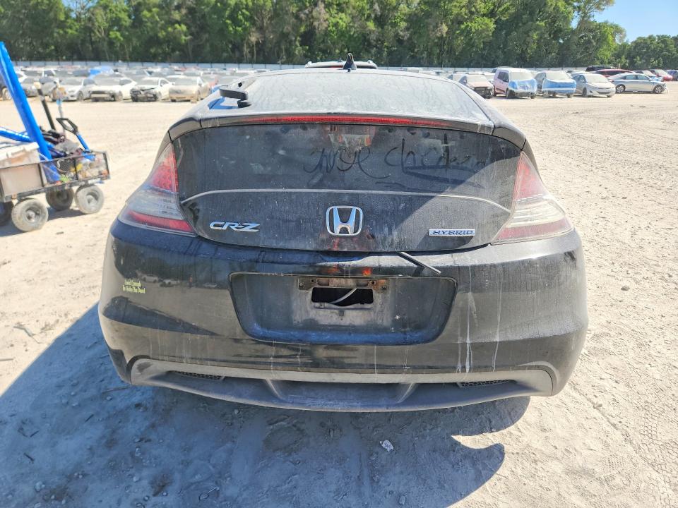 2011 Honda Cr-z VIN JHMZF1C49BS004273 COPART salvage auction — FRONT END, Fl - Cert Of Title Slvg Rebuildable, sold $650 on 2026-07-27 (photo 6)