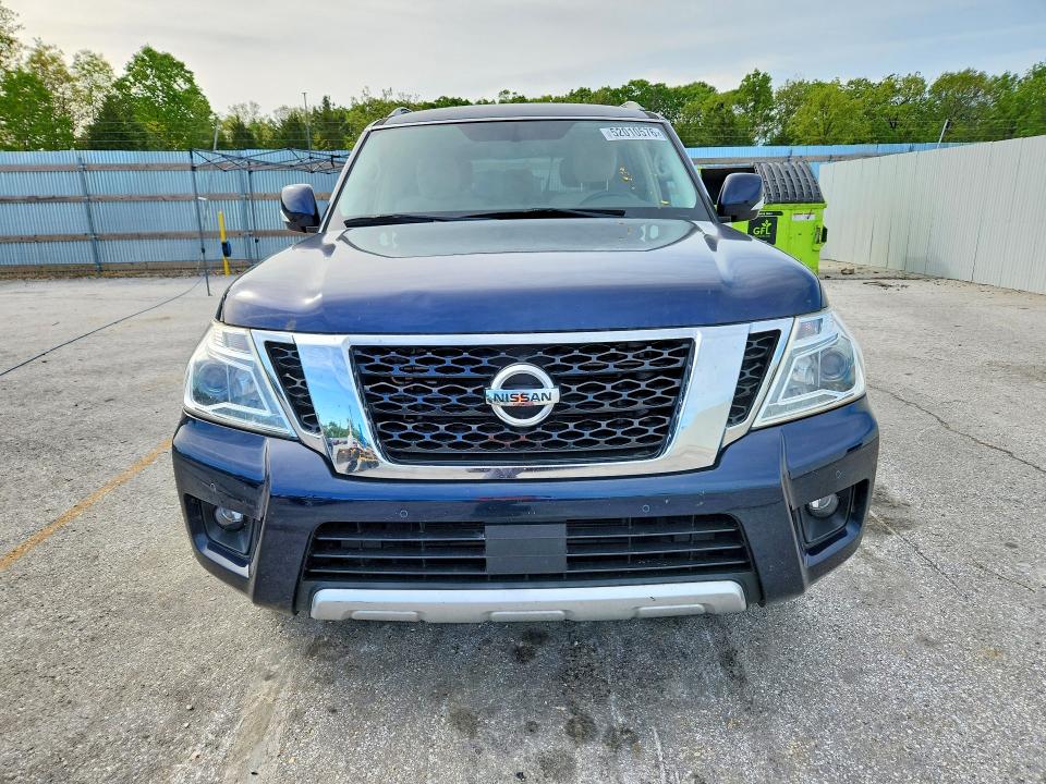 2018 Nissan Armada VIN JN8AY2ND8J9053728 COPART salvage auction — REAR END, AR - CERT OF TITLE-SALVAGE, sold $70 on 2026-07-21 (photo 5)