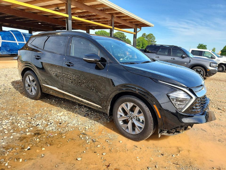 2025 Kia VIN 5XYK43DF6SG317307 COPART salvage auction — FRONT END, Al - Cert Of Title-Salvage Title, sold $6,800 on 2026-07-29 (photo 4)