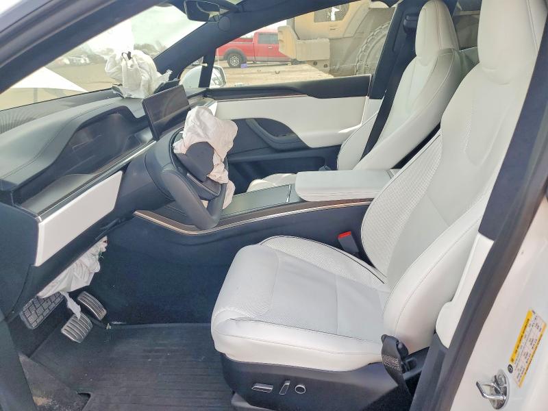 2022 Tesla Model x VIN 7SAXCBE66NF339890 COPART salvage auction — FRONT END, Il - Salvage Certificate, sold $10,400 on 2026-07-14 (photo 7)