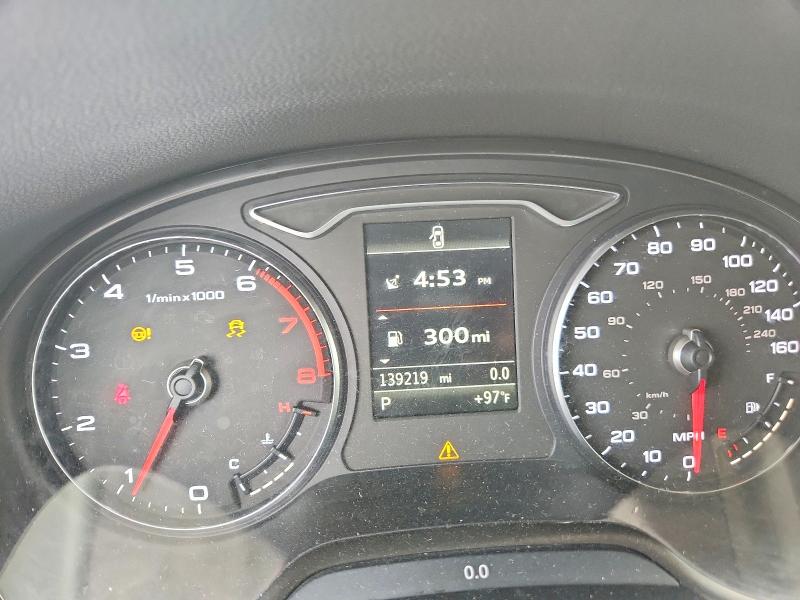 2015 Audi A3 VIN WAUACGFF1F1079095 COPART salvage auction — REAR END, Wv - Salvage Certificate, sold $2,100 on 2026-07-10 (photo 9)